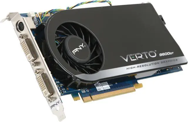 Main image of PNY GeForce 9600 GT 512MB GDDR3 PCI Express 2.0 x16 SLI Support Graphics Card VCG96512GXXB - OEM