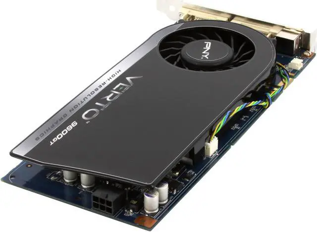 Alt view image 5 of 6 - PNY GeForce 9600 GT 512MB GDDR3 PCI Express 2.0 x16 SLI Support Graphics Card VCG96512GXXB - OEM