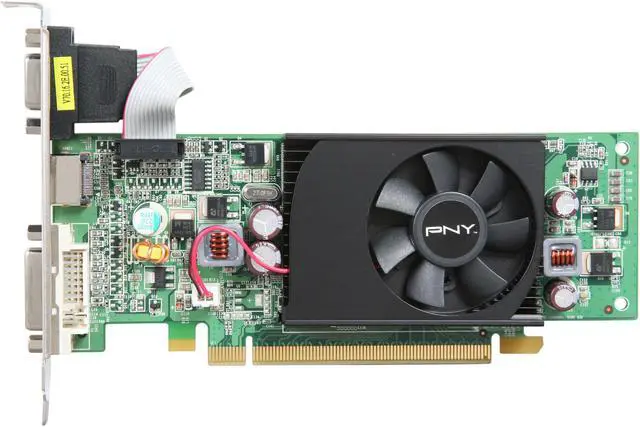 Alt view image 3 of 5 - PNY GeForce GT 220 1GB DDR2 PCI Express 2.0 x16 Graphics Card VCGGT2201XEB-S