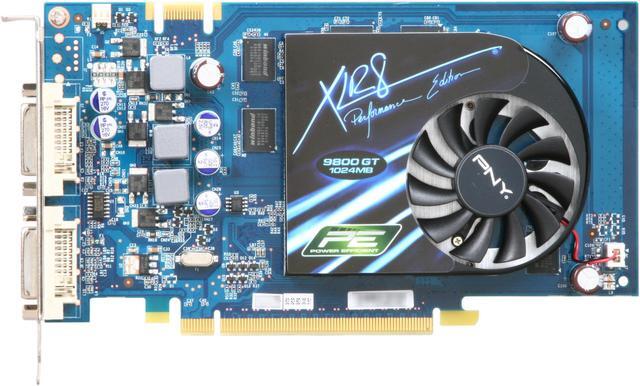 Alt view image 3 of 5 - PNY GeForce 9800 GT 1GB DDR3 PCI Express 2.0 x16 SLI Support Graphics Card VCG98GTEE1XPB