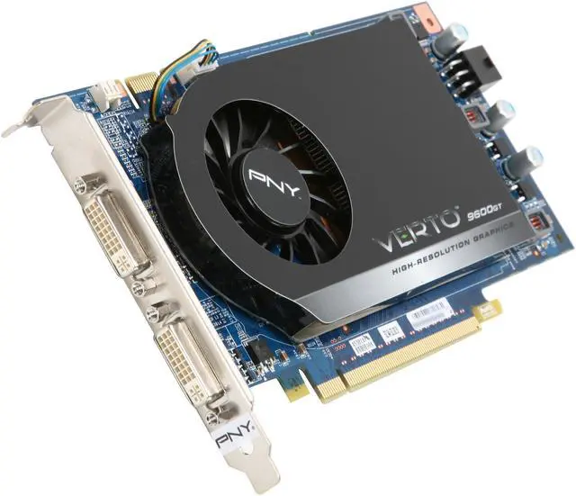 Main image of PNY GeForce 9600 GT 1GB DDR3 PCI Express 2.0 x16 SLI Support Graphics Card VCG961024GXEB