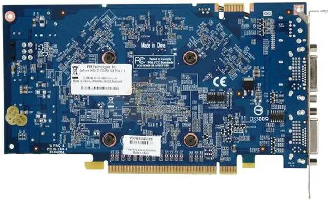 Alt view image 4 of 6 - PNY GeForce 9600 GT 1GB DDR3 PCI Express 2.0 x16 SLI Support Graphics Card VCG961024GXEB