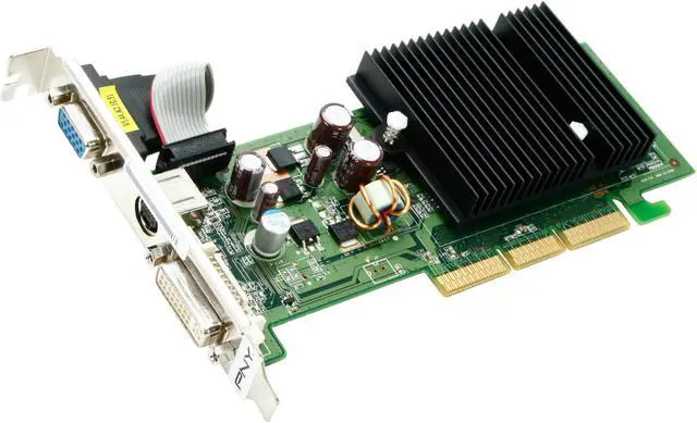 Main image of PNY GeForce 6200 512MB DDR2 AGP 8X Low Profile Ready Graphics Card VCG62512AEB
