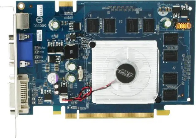 Alt view image 3 of 5 - PNY GeForce 8500 GT 512MB GDDR2 PCI Express x16 SLI Support Graphics Card VCG85512GXPB