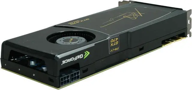 Alt view image 5 of 6 - PNY XLR8 GeForce GTX 470 (Fermi) 1280MB GDDR5 PCI Express 2.0 x16 SLI Support Graphics Card VCGGTX470XPB