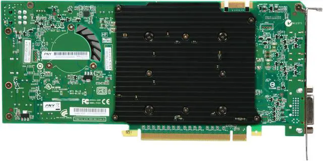 Alt view image 4 of 6 - PNY Quadro 4000 VCQ4000-PB 2GB 256-bit GDDR5 PCI Express 2.0 x16 Graphics Card