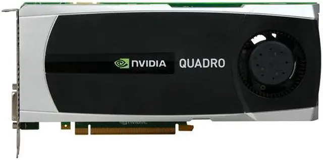 Alt view image 3 of 6 - PNY Quadro 5000 VCQ5000-PB 2.5GB 320-bit GDDR5 PCI Express 2.0 x16 Graphics Card