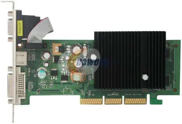 Alt view image 3 of 5 - PNY GeForce 6200 512MB DDR2 AGP 8X Low Profile Ready Graphics Card VCG62512SAPB