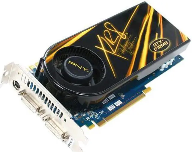 Main image of PNY GeForce 9800 GTX+ 512MB GDDR3 PCI Express 2.0 x16 SLI Support Graphics Card RVCG98GTXPXXB