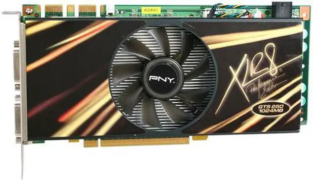 Alt view image 2 of 5 - PNY GeForce GTS 250 1GB PCI Express 2.0 x16 SLI Support Graphics Card RVCGGTS2501XXB