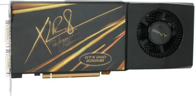 Alt view image 3 of 6 - PNY GeForce GTX 260 896MB GDDR3 PCI Express 2.0 x16 SLI Support Graphics Card RVCGGTX260XXB