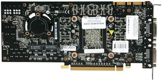 Alt view image 4 of 6 - PNY GeForce GTX 470 (Fermi) 1280MB GDDR5 PCI Express 2.0 x16 SLI Support Graphics Card RVCGGTX470XXB