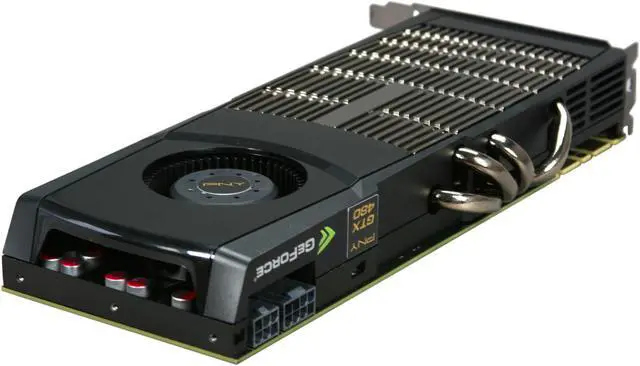 Alt view image 4 of 4 - PNY GeForce GTX 480 (Fermi) 1536MB GDDR5 PCI Express 2.0 x16 SLI Support Graphics Card RVCGGTX480XXB
