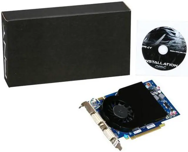 Alt view image 5 of 5 - PNY GeForce 9800 GT 1GB GDDR3 PCI Express 2.0 x16 SLI Support Graphics Card RVCG98GTEE1XXB