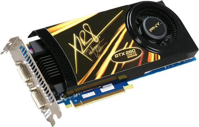 Main image of PNY GeForce GTX 260 896MB GDDR3 PCI Express 2.0 x16 SLI Support Graphics Card VCGGTX260CXXB