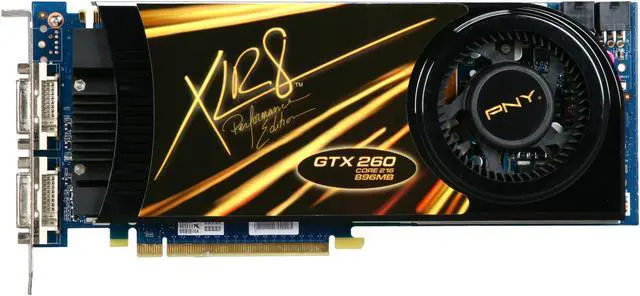 Alt view image 3 of 5 - PNY GeForce GTX 260 896MB GDDR3 PCI Express 2.0 x16 SLI Support Graphics Card VCGGTX260CXXB