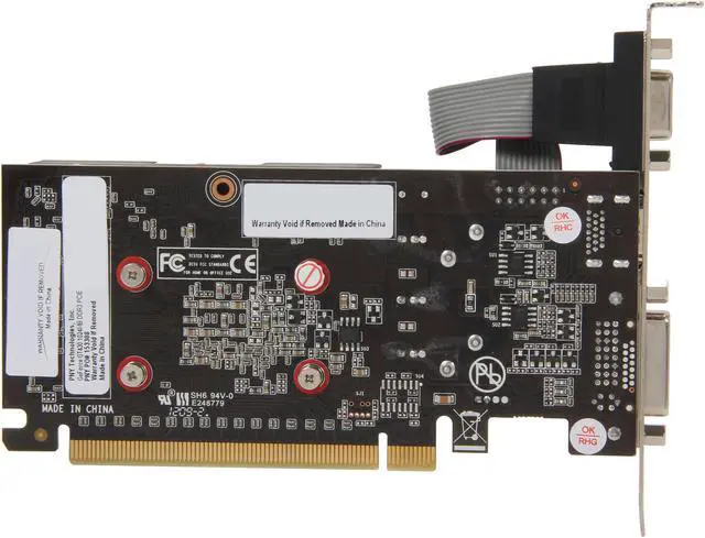 Alt view image 4 of 5 - PNY GeForce GT 430 (Fermi) 1GB DDR3 PCI Express 2.0 x16 Low Profile Graphics Card VCGGT4301XPB