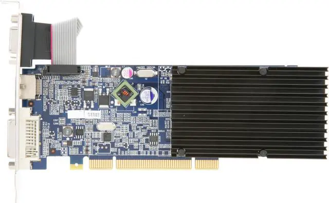 Alt view image 3 of 6 - PNY GeForce 8400 GS 512MB DDR3 PCI Low Profile Graphics Card VCG84512D3SPPB