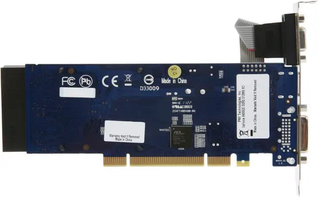Alt view image 4 of 6 - PNY GeForce 8400 GS 512MB DDR3 PCI Low Profile Graphics Card VCG84512D3SPPB