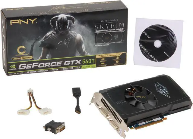 Alt view image 7 of 7 - PNY GeForce GTX 560 Ti (Fermi) 1GB GDDR5 PCI Express 2.0 x16 SLI Support Graphics Card VCGGTX560TXPB-OC-S