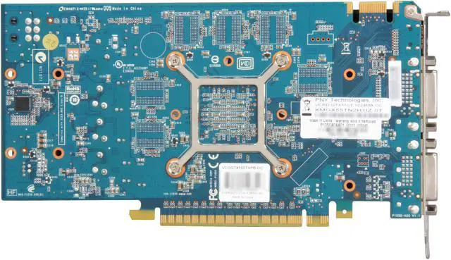 Alt view image 4 of 6 - PNY GeForce GTX 550 Ti (Fermi) 1GB GDDR5 PCI Express 2.0 x16 SLI Support Graphics Card VCGGTX550TXPB-OC