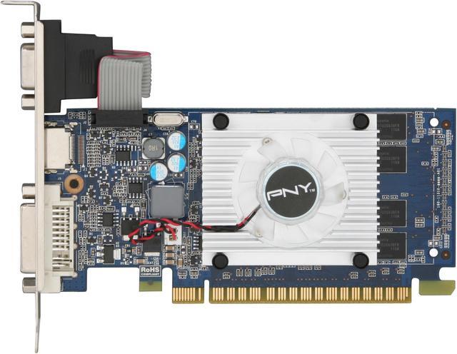 Alt view image 3 of 5 - PNY GeForce GT 520 (Fermi) 1GB DDR3 PCI Express 2.0 x16 Low Profile Ready Graphics Card VCGGT5201XPB