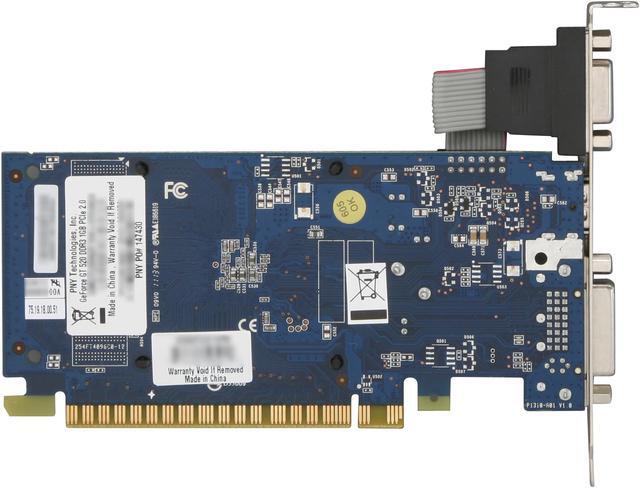 Alt view image 4 of 5 - PNY GeForce GT 520 (Fermi) 1GB DDR3 PCI Express 2.0 x16 Low Profile Ready Graphics Card VCGGT5201XPB
