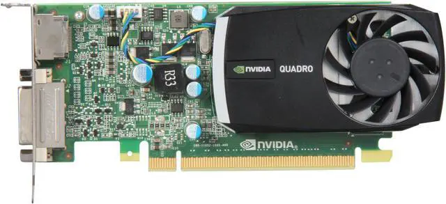 Alt view image 3 of 5 - PNY Quadro 400 VCQ400-PB 512MB 64-bit DDR3 PCI Express 2.0 x16 Low Profile Graphics Card