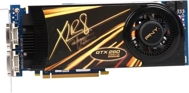 Alt view image 3 of 6 - PNY GeForce GTX 260 896MB GDDR3 PCI Express 2.0 x16 SLI Support Graphics Card RVCGGTX260CXXB