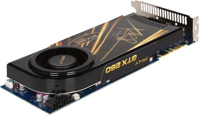 Alt view image 5 of 6 - PNY GeForce GTX 260 896MB GDDR3 PCI Express 2.0 x16 SLI Support Graphics Card RVCGGTX260CXXB