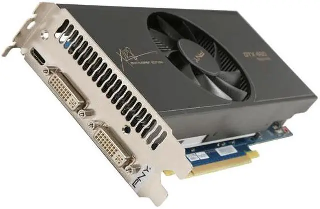 Main image of PNY GeForce GTX 460 (Fermi) 1GB GDDR5 PCI Express 2.0 x16 SLI Support Graphics Card RVCGGTX4601XXB