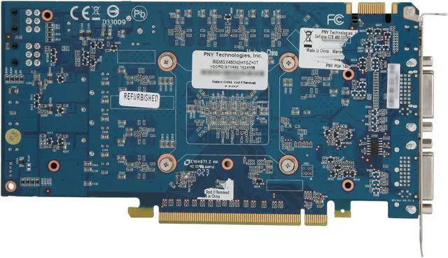 Alt view image 4 of 6 - PNY GeForce GTX 460 (Fermi) 1GB GDDR5 PCI Express 2.0 x16 SLI Support Graphics Card RVCGGTX4601XXB