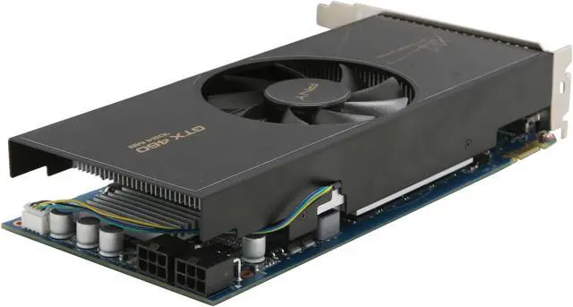 Alt view image 5 of 6 - PNY GeForce GTX 460 (Fermi) 1GB GDDR5 PCI Express 2.0 x16 SLI Support Graphics Card RVCGGTX4601XXB