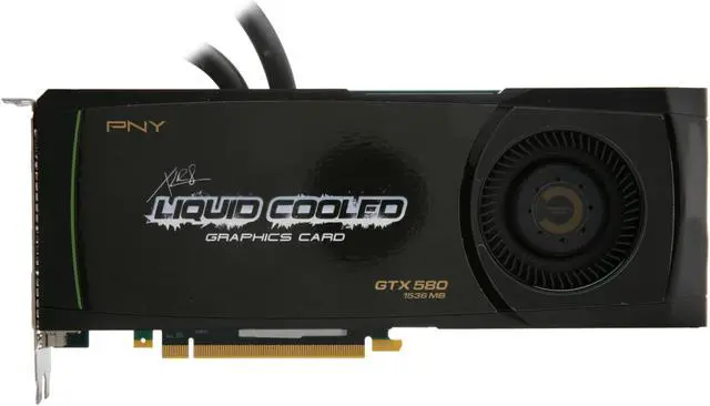 Alt view image 3 of 8 - PNY XLR8 GeForce GTX 580 (Fermi) 1536MB GDDR5 PCI Express 2.0 x16 SLI Support Graphics Card VCGGTX580XPB-LC-CPU