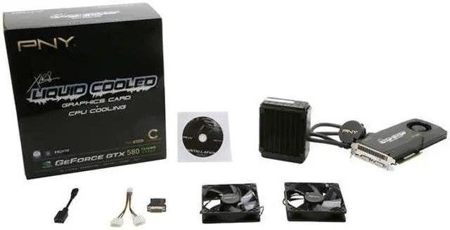 Alt view image 8 of 8 - PNY XLR8 GeForce GTX 580 (Fermi) 1536MB GDDR5 PCI Express 2.0 x16 SLI Support Graphics Card VCGGTX580XPB-LC-CPU