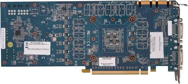 Alt view image 4 of 6 - PNY GeForce GTX 580 (Fermi) 1536MB GDDR5 PCI Express 2.0 x16 SLI Support Graphics Card RVCGGTX580XXB