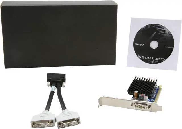 Alt view image 6 of 6 - PNY GeForce 8400 GS 512MB DDR2 PCI Express 2.0 x16 Graphics Card RVCG84DMS5SXXB