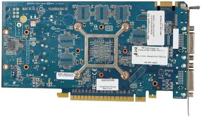 Alt view image 4 of 6 - PNY GeForce GTX 550 Ti (Fermi) 1GB DDR5 PCI Express 2.0 x16 SLI Support Graphics Card RVCGGTX550TXXB