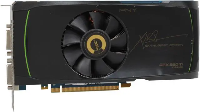 Alt view image 3 of 6 - PNY GeForce GTX 560 Ti (Fermi) 1GB GDDR5 PCI Express 2.0 x16 SLI Support Graphics Card RVCGGTX560TXXB-OC