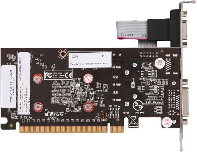 Alt view image 4 of 5 - PNY GeForce GT 430 (Fermi) 2GB DDR3 PCI Express 2.0 x16 Graphics Card VCGGT4302XPB