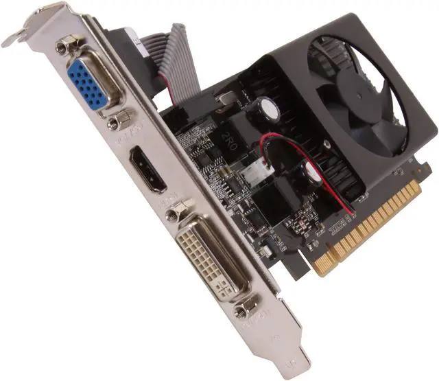 Alt view image 2 of 6 - PNY GeForce 8400 GS 512MB DDR3 PCI Express 2.0 x16 Graphics Card VCG84512D3SXPB