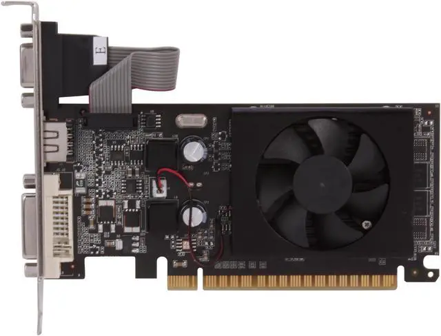 Alt view image 4 of 6 - PNY GeForce 8400 GS 512MB DDR3 PCI Express 2.0 x16 Graphics Card VCG84512D3SXPB