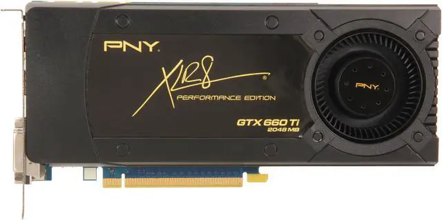 Alt view image 3 of 6 - PNY VCGGTX660TXPB G-SYNC Support GeForce GTX 660 Ti 2GB 192-Bit GDDR5 PCI Express 3.0 x16 HDCP Ready SLI Support Video Card
