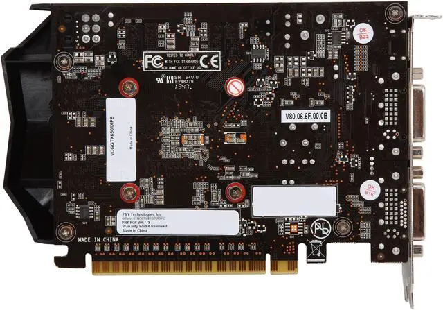 Alt view image 4 of 6 - PNY GeForce GTX 650 1GB GDDR5 PCI Express 3.0 x16 Graphics Card VCGGTX6501XPB