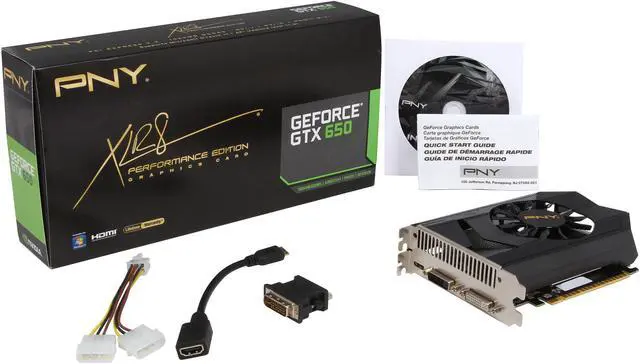 Alt view image 6 of 6 - PNY GeForce GTX 650 1GB GDDR5 PCI Express 3.0 x16 Graphics Card VCGGTX6501XPB