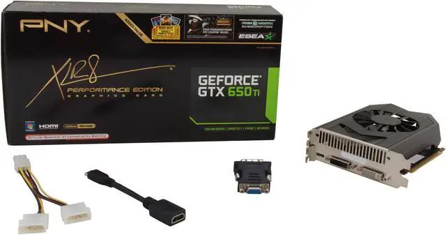 Alt view image 6 of 6 - PNY GeForce GTX 650 Ti 1GB GDDR5 PCI Express 3.0 x16 Graphics Card VCGGTX650T1XPB
