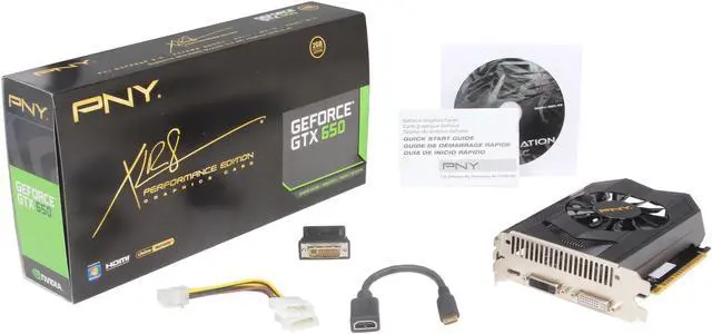Alt view image 6 of 6 - PNY GeForce GTX 650 2GB GDDR5 PCI Express 3.0 x16 Graphics Card VCGGTX650XPB