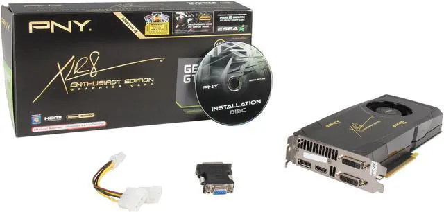 Alt view image 6 of 6 - PNY GeForce GTX 680 4GB GDDR5 PCI Express 3.0 x16 SLI Support Graphics Card VCGGTX6804XPB