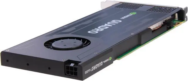 Alt view image 6 of 7 - NVIDIA Quadro K4000 VCQK4000-PB 3GB 192-bit GDDR5 PCI Express 2.0 x16 Full Height Graphics Card