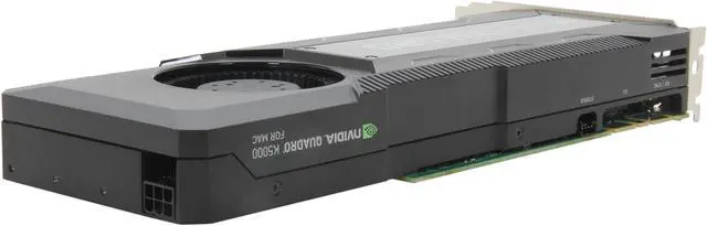Alt view image 5 of 6 - NVIDIA® Quadro® K5000 for Mac VCQK5000MAC-PB 4GB 256-bit GDDR5 PCI Express 2.0 x16 SLI Supported Workstation Video Card